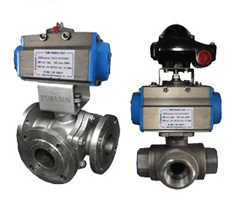 氣動三通(tōng)球閥