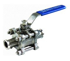 Q81F三片式卡箍球閥