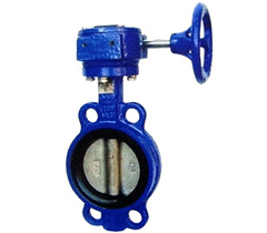 D371X蝸輪氟橡膠蝶閥