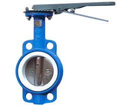 D72X手動對(duì)夾式軟密封蝶閥