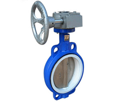 D372X蝸輪對(duì)夾式軟密封蝶閥