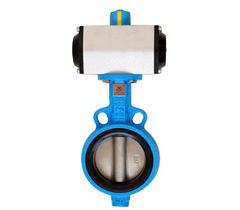 D672X氣動對(duì)夾式軟密封蝶閥