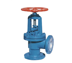 J44F46角式襯氟截止閥