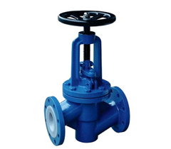 J41F46直通(tōng)式襯氟截止閥