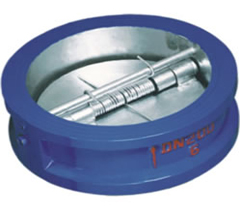 H76H/W/Y對(duì)夾蝶形止回閥