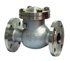 H44W&nbsp;H44H不(bù)鏽鋼旋啓式止回閥