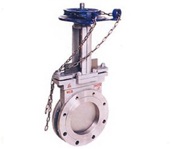 PZL73鏈輪對(duì)夾式刀(dāo)型閘閥